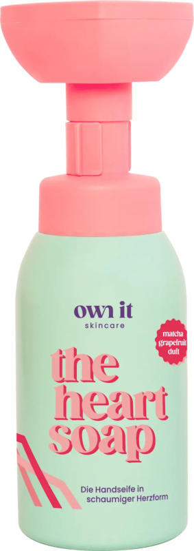 own it skincare Schaumhandseife the heart soap
