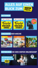 HOFER HOFER: Flugblatt - ab 04.07.2025