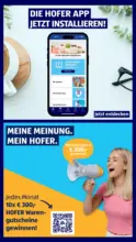 HOFER HOFER: Flugblatt - bis 30.10.2025