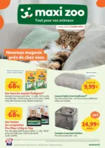 Maxi Zoo Nouveau magasin près de chez vous - au 09.07.2025