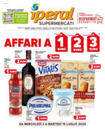 Iperal Affari a 1, 2, 3 euro - al 15.07.2025