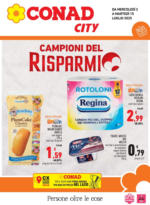 Conad City Campioni del risparmio - al 15.07.2025