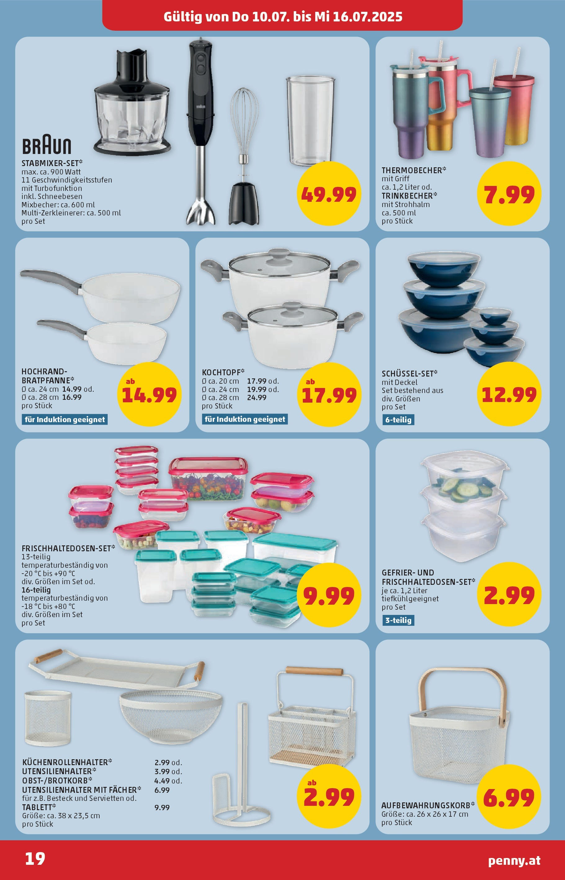Penny Markt Flugblatt ab (10.07.2025) - Angebote, Prospekt | Seite: 19