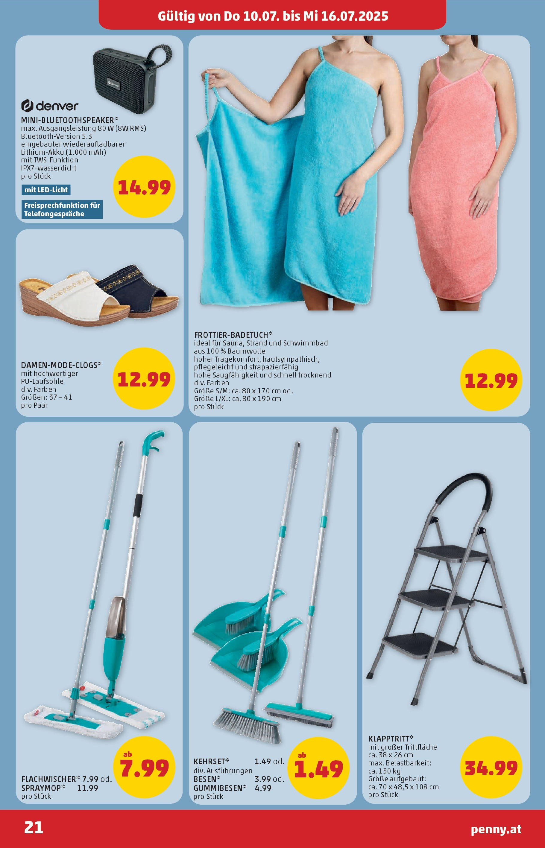 Penny Markt Flugblatt ab (10.07.2025) - Angebote, Prospekt | Seite: 21