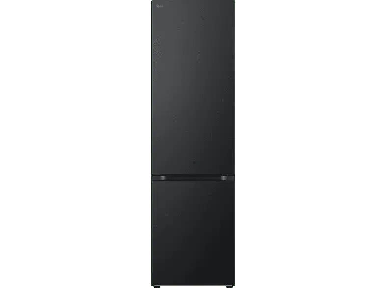 LG Electronics GBV7280AEV Serie 7 Kühlgefrierkombination (A, 387 l, 2030 mm hoch, Standgerät, No Frost (verminderte Eisbildung), Essence Black Steel)