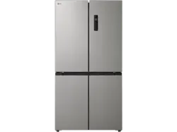 LG Electronics GMM41MSBEM Multi-Door Side by Side, Kühl- und Gefrierkombination (474 l, E, 1775 mm hoch, No Frost (verminderte Eisbildung), Dark Grey)