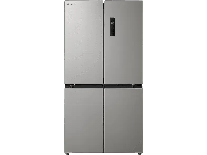 LG Electronics GMM41MSBEM Multi-Door Side by Side, Kühl- und Gefrierkombination (474 l, E, 1775 mm hoch, No Frost (verminderte Eisbildung), Dark Grey)