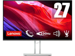 LENOVO L27i-4B 27 Zoll Monitor, Full-HD, 1 ms Reaktionszeit, 300 cd/m², 100 Hz, Cloud Grey