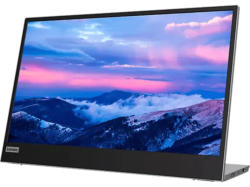 LENOVO 66E4UAC1WL 15,6 Zoll Mobiler Monitor, Full-HD, 6 ms Reaktionszeit, 250 cd/m², 60 Hz, Schwarz