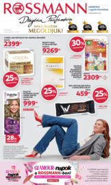 Rossmann újság lejárati dátum 11.07.2025--ig