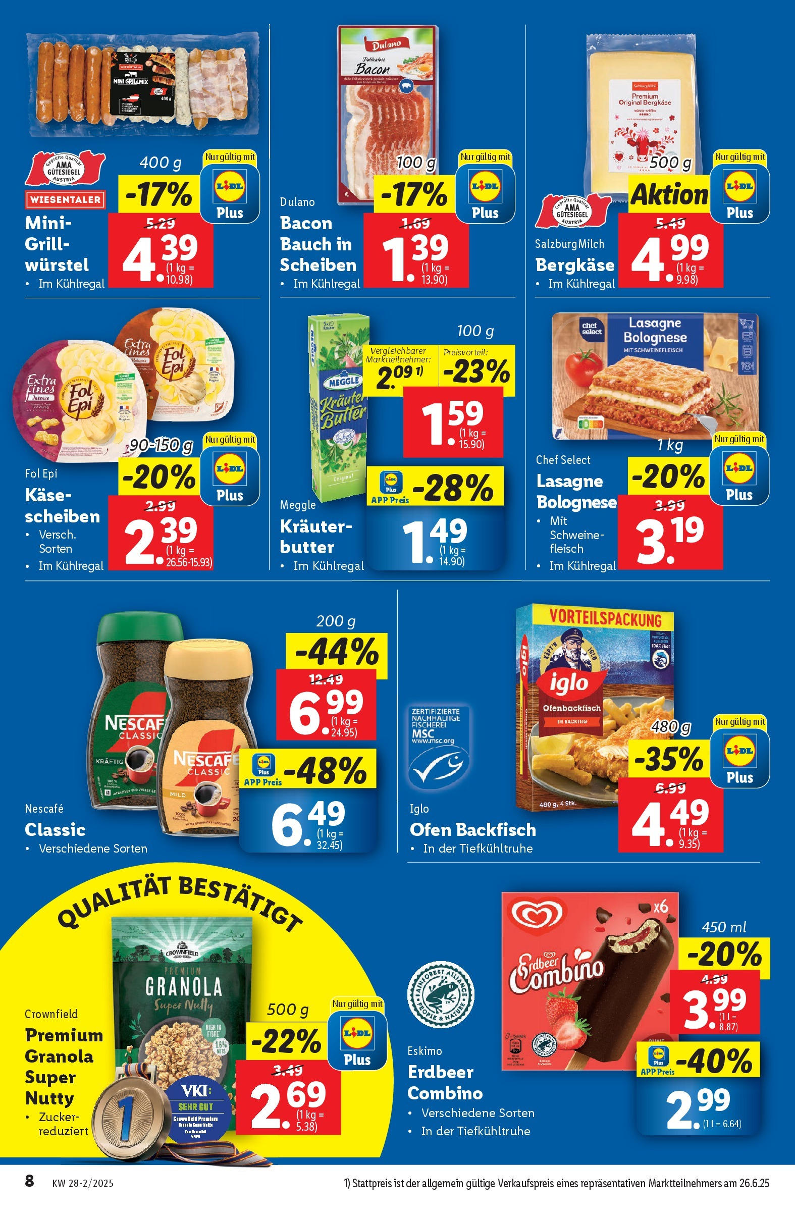 Lidl - Lidl: Flugblatt in deiner Nähe ab 09.07.2025 - Angebote ab donnerstag | Seite: 10 | Produkte: Grill, Milch, Butter, Schweinefleisch