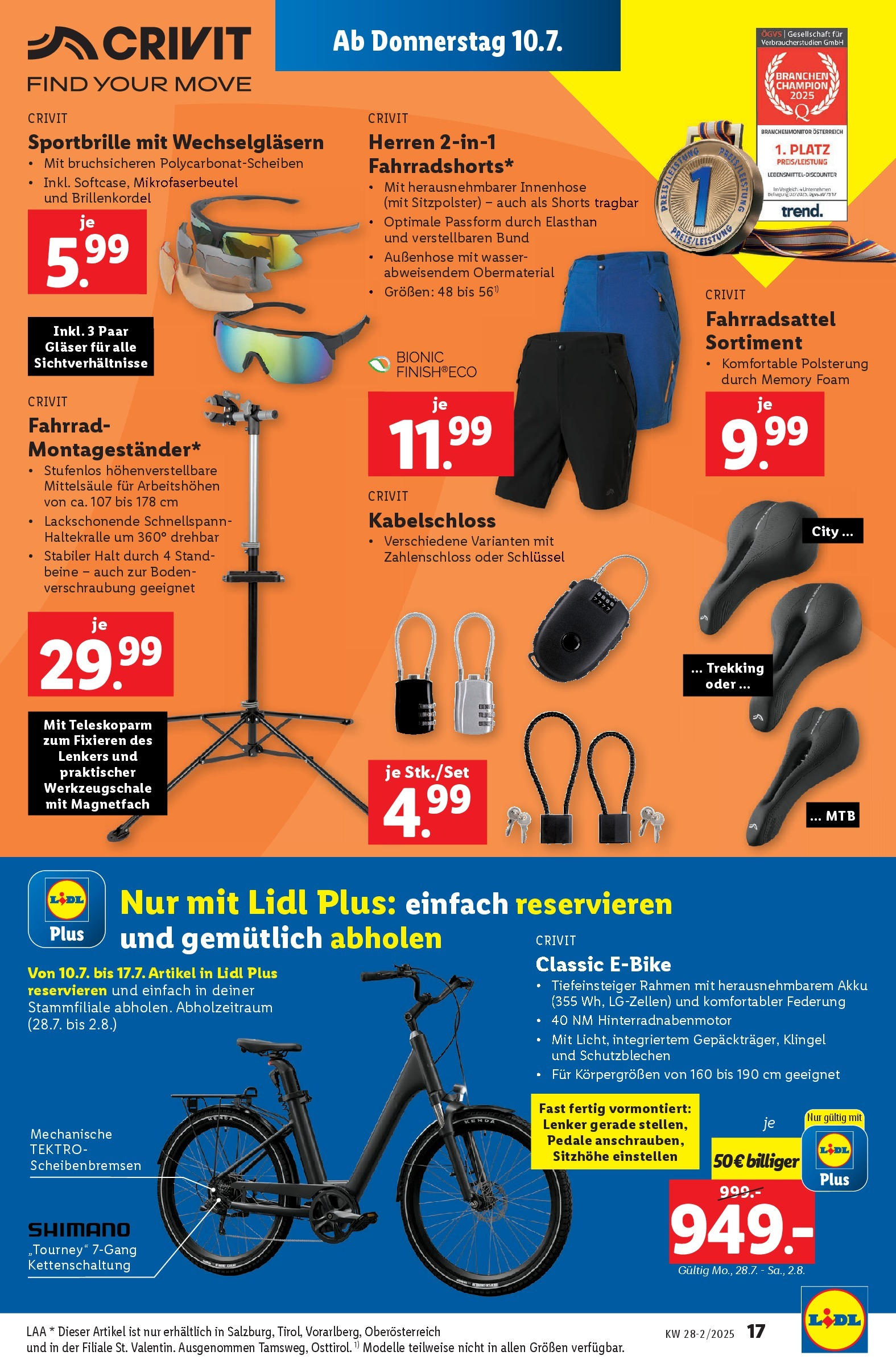 Lidl - Lidl: Flugblatt in deiner Nähe ab 09.07.2025 - Angebote ab donnerstag | Seite: 19 | Produkte: Wasser