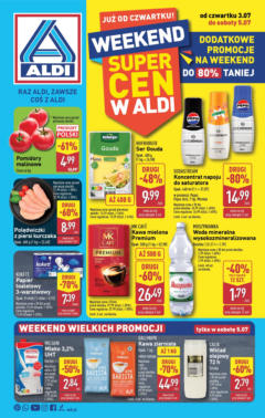 Pogląd oferty "Aldi Gazetka - Okazje na weekend" - ważna od 03.07.2025
