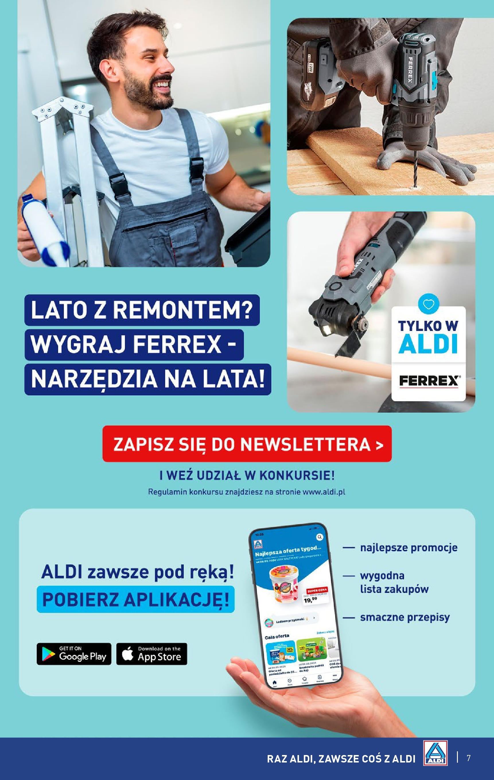 Aldi Gazetka - Okazje na weekend od 03.07.2025 - Ulotka PDF, promocje | Strona: 7 | Produkty: Gorgonzola, Lody