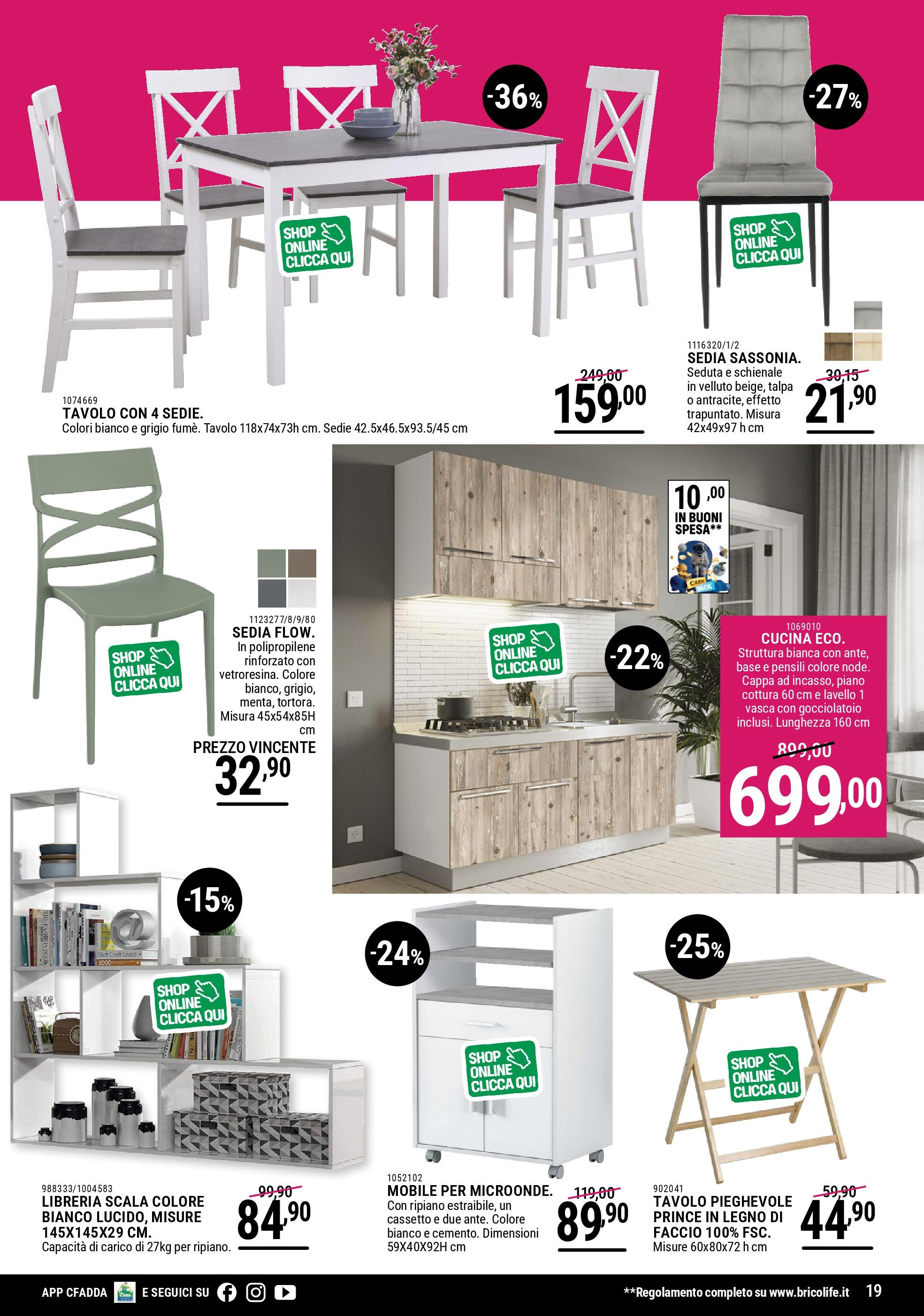 Nuovo CFadda - Super Sconti di Luglio dal 02/07/2025 > offerte anteprima 🛍️ | Pagina: 19 | Prodotti: Ripiano, The, Scala, Libreria