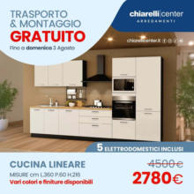Trasporto & montaggio Gratuito