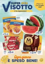 Supermercati Visotto Offerte dal 2 al 15 luglio 2025 - al 15.07.2025