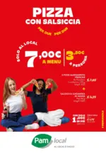 Pam Local Pizza con salsiccia per due - al 16.07.2025