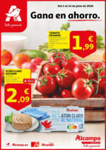 Alcampo Gana en ahorro - hasta el 14.07.2025