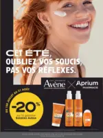 Aprium Pharmacie Cet &Eacute;T&Eacute;, oubliez vos soucis, pas vos r&eacute;flexes. - au 31.08.2025