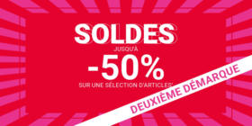SOLDES jusqu'à -50 %