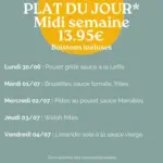 Crocodile Plat Du Jour - au 04.07.2025
