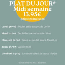 Plat Du Jour