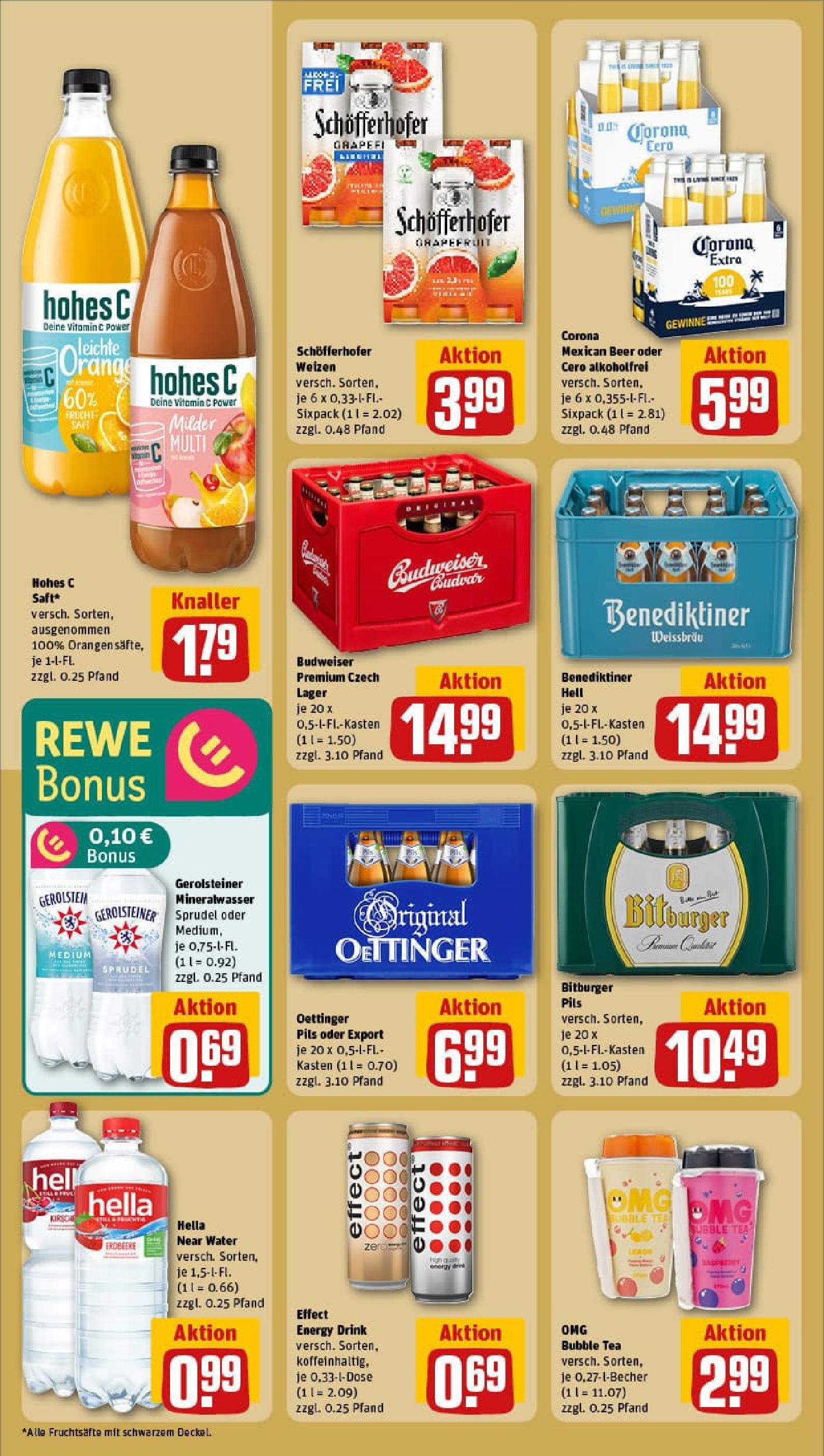 REWE Prospekt ab 06.07.2025 zum Blättern » Angebote | Seite: 18 | Produkte: Energy, Pils, Grapefruit, Hella