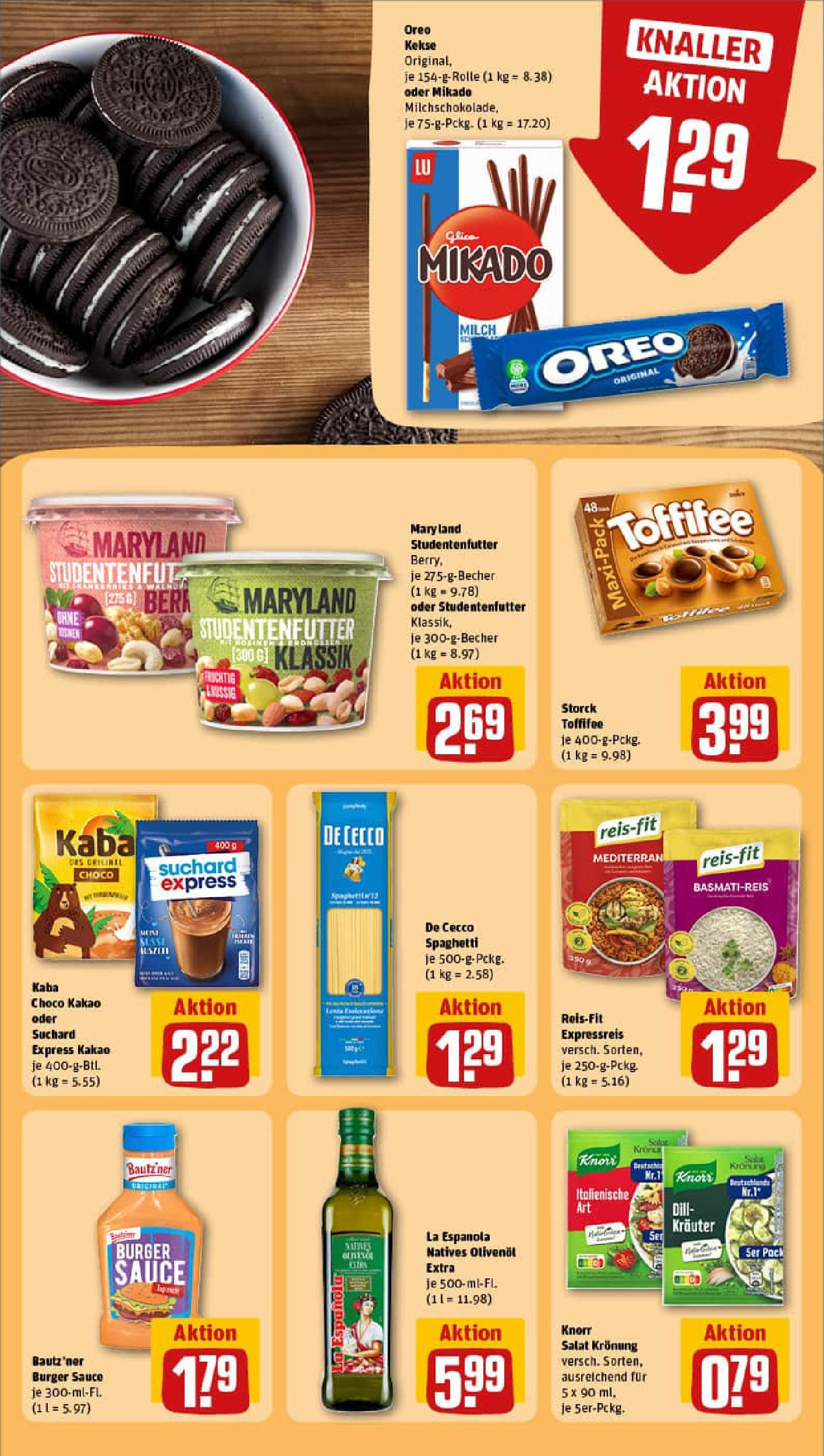 REWE Prospekt ab 06.07.2025 zum Blättern » Angebote | Seite: 22 | Produkte: Milch, Dressing, Burger, Dill