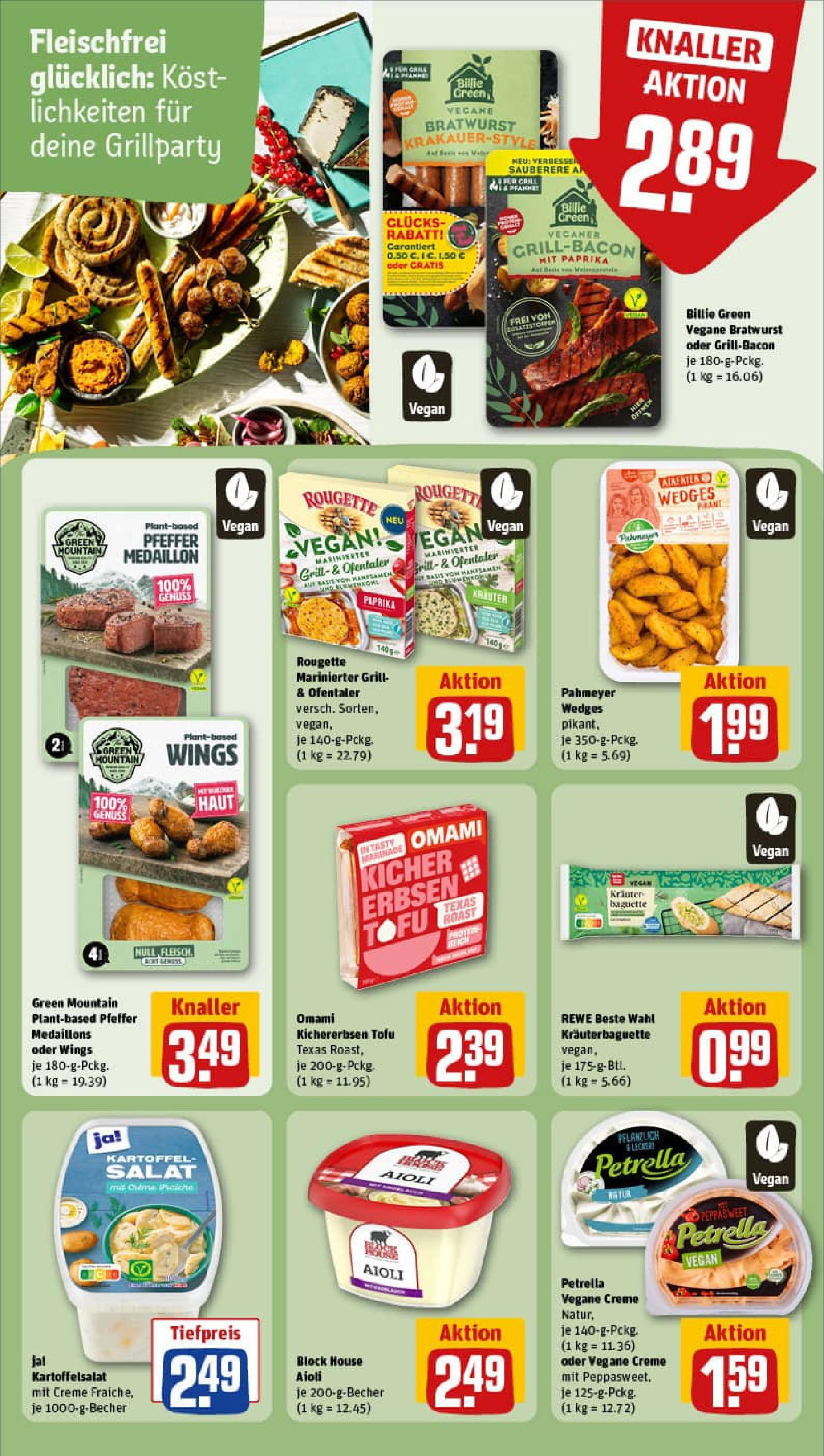 REWE Prospekt ab 06.07.2025 zum Blättern » Angebote | Seite: 16 | Produkte: Paprika, Pfeffer, Salat, Erbsen