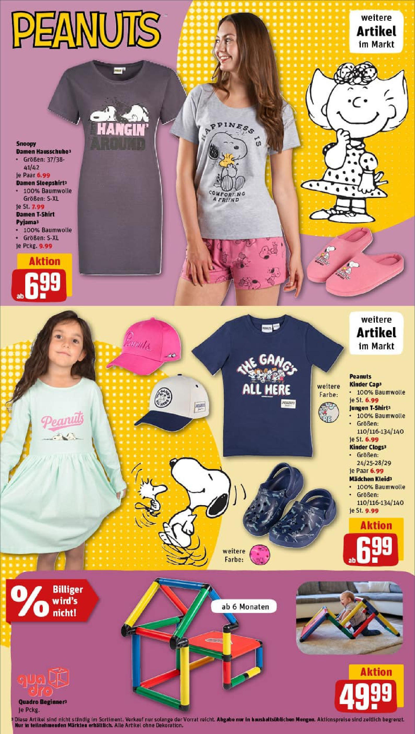 REWE Prospekt ab 06.07.2025 zum Blättern » Angebote | Seite: 25 | Produkte: T-Shirt, Pyjama, Kleid