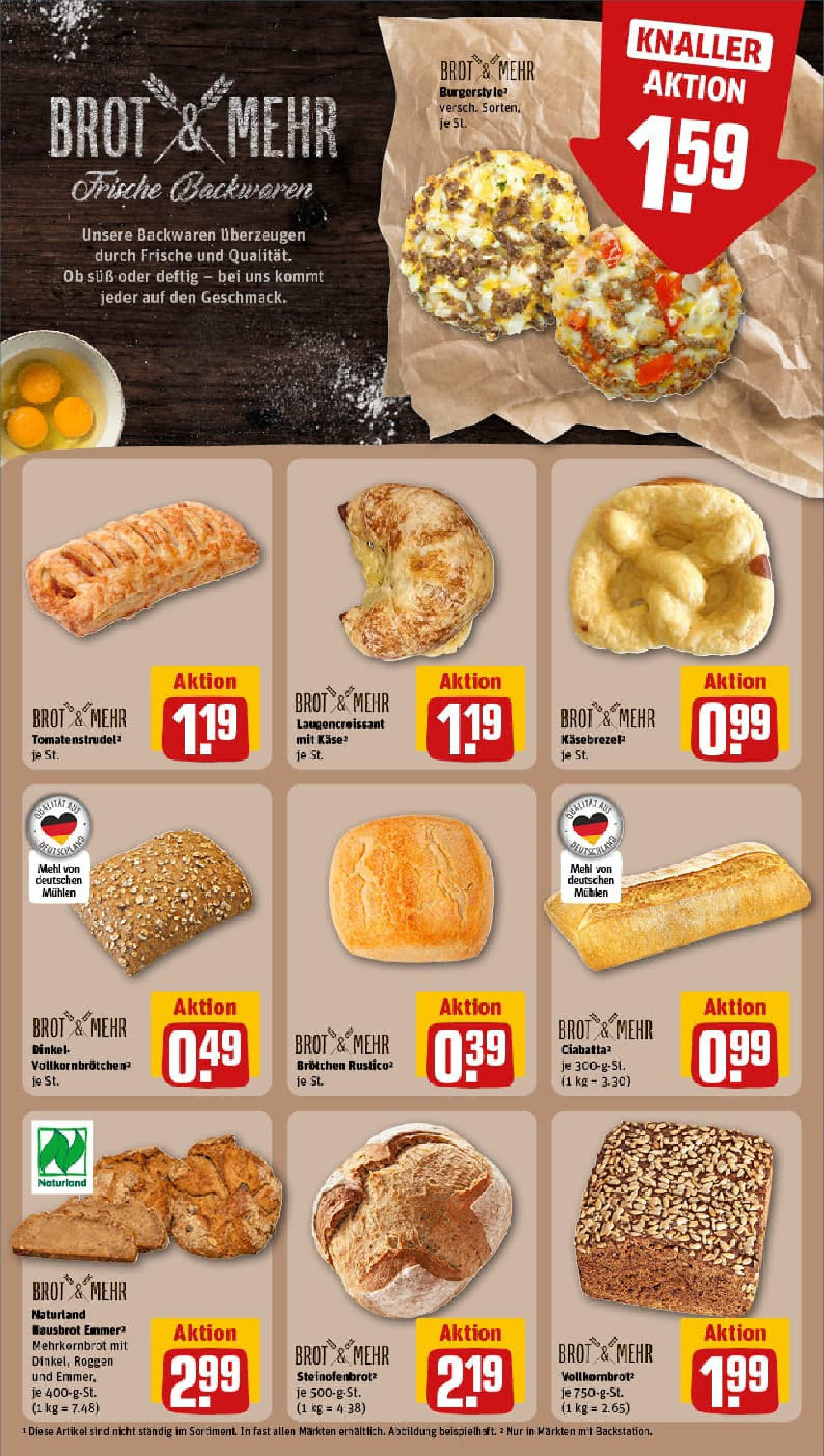 REWE Prospekt ab 06.07.2025 zum Blättern » Angebote | Seite: 17 | Produkte: Mehl, Käse, Vollkornbrot, Brot