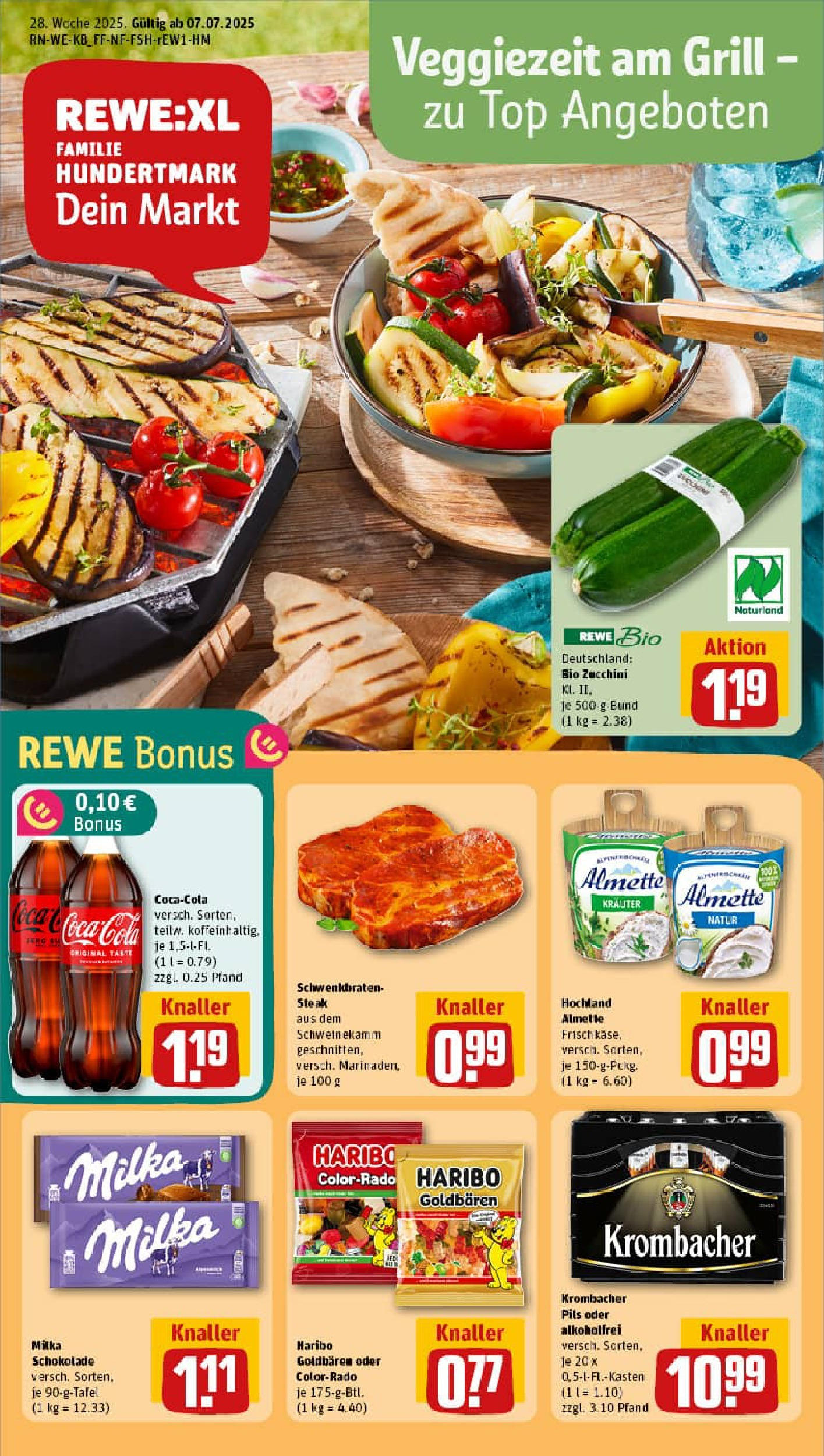 REWE Prospekt ab 06.07.2025 nächste Woche - Prospekt Polch Vorschau von dem Prospekt des Geschäftes Rewe, gültig ab dem 06.07.2025