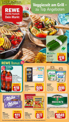 Vorschau von dem Prospekt des Geschäftes Rewe, gültig ab dem 06.07.2025