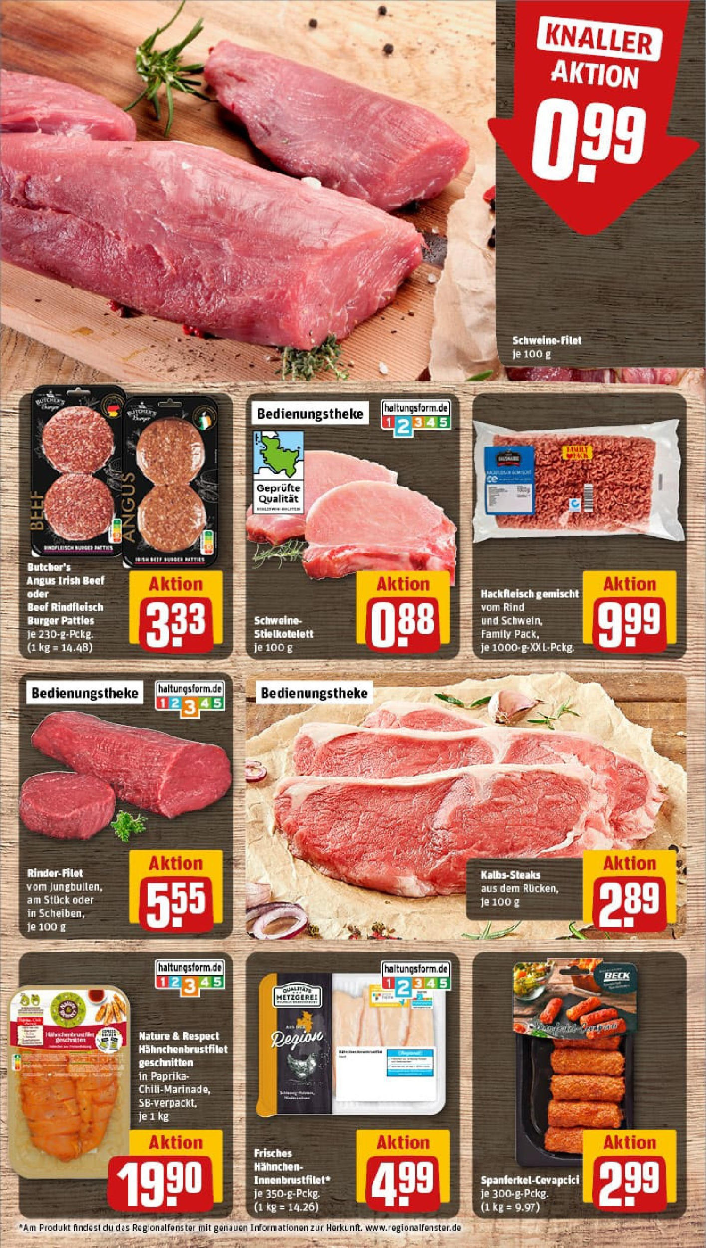 REWE Prospekt ab 06.07.2025 zum Blättern » Angebote | Seite: 8 | Produkte: Cevapcici, Burger, Rindfleisch, Hackfleisch