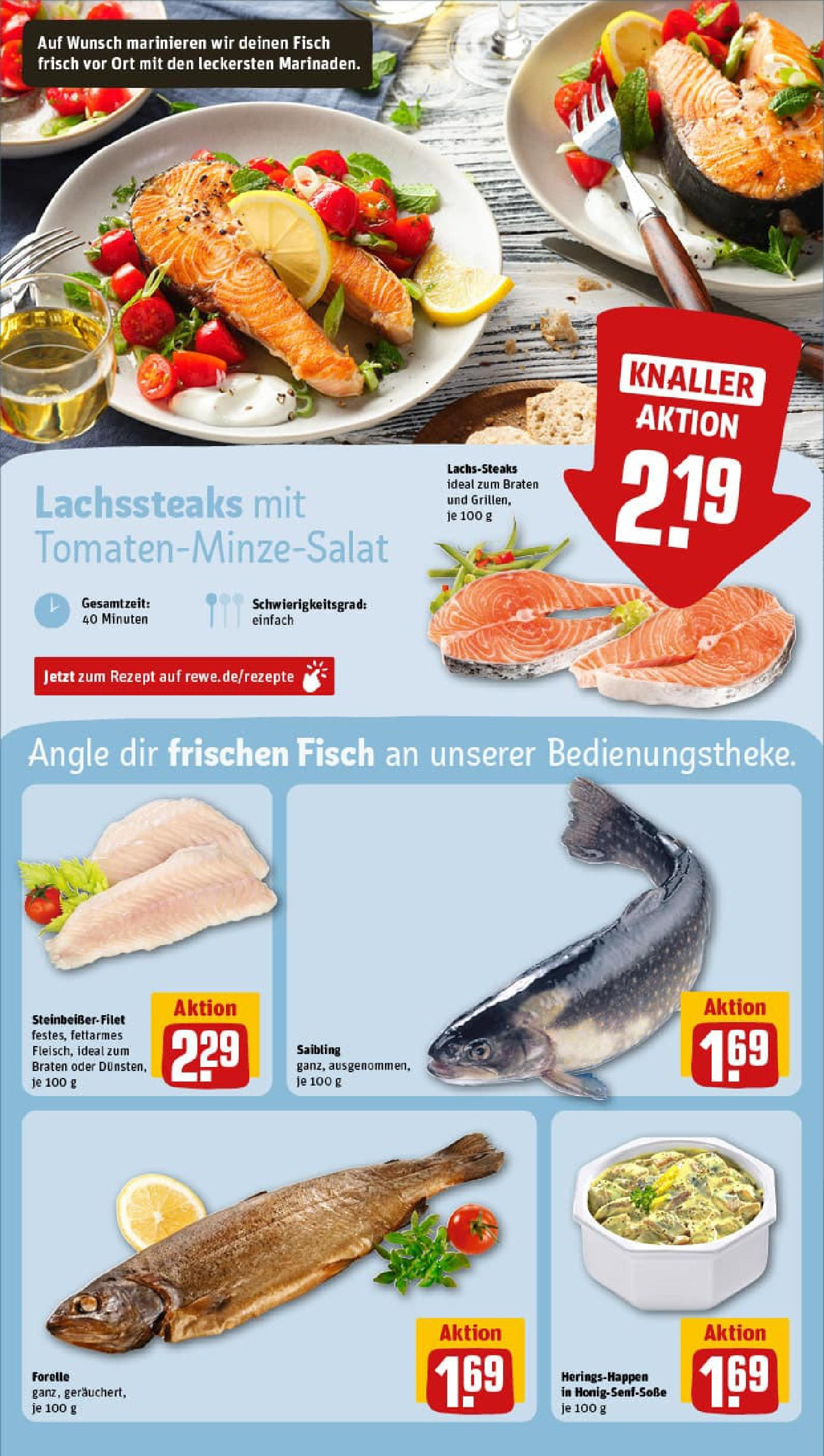 REWE Prospekt ab 06.07.2025 zum Blättern » Angebote | Seite: 31 | Produkte: Fisch