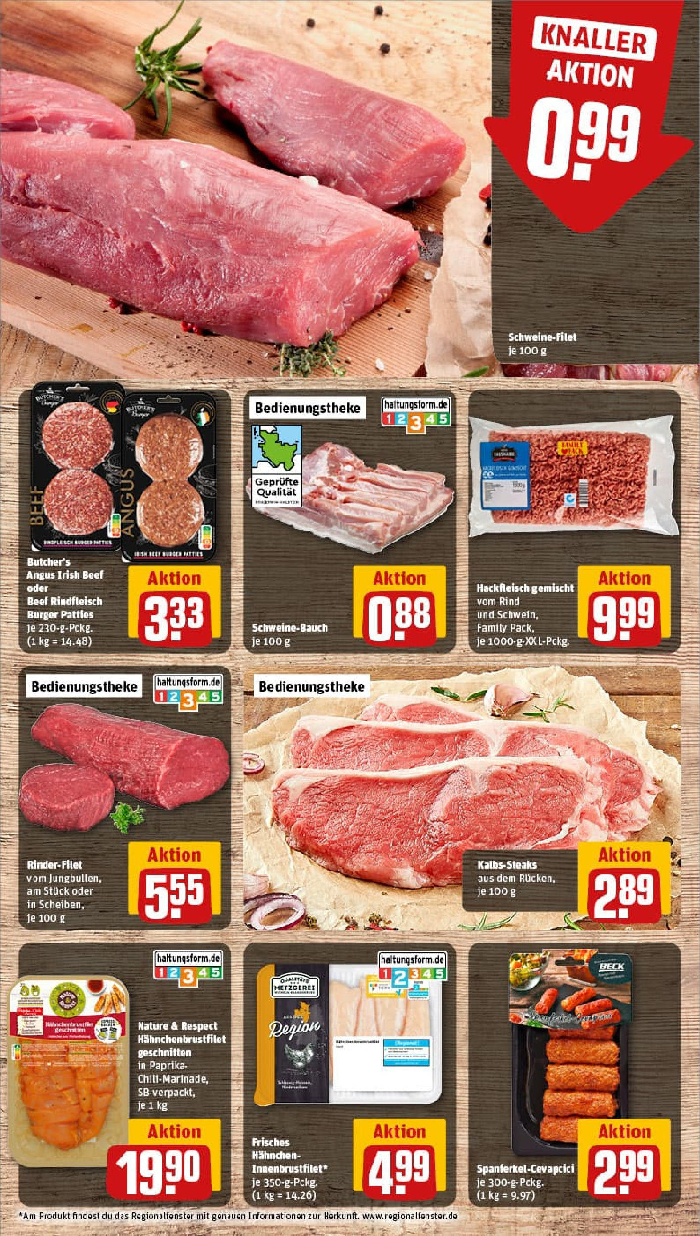 REWE Prospekt ab 07.07.2025 zum Blättern » Angebote | Seite: 8 | Produkte: Hahnchen, Burger, Paprika, Rindfleisch