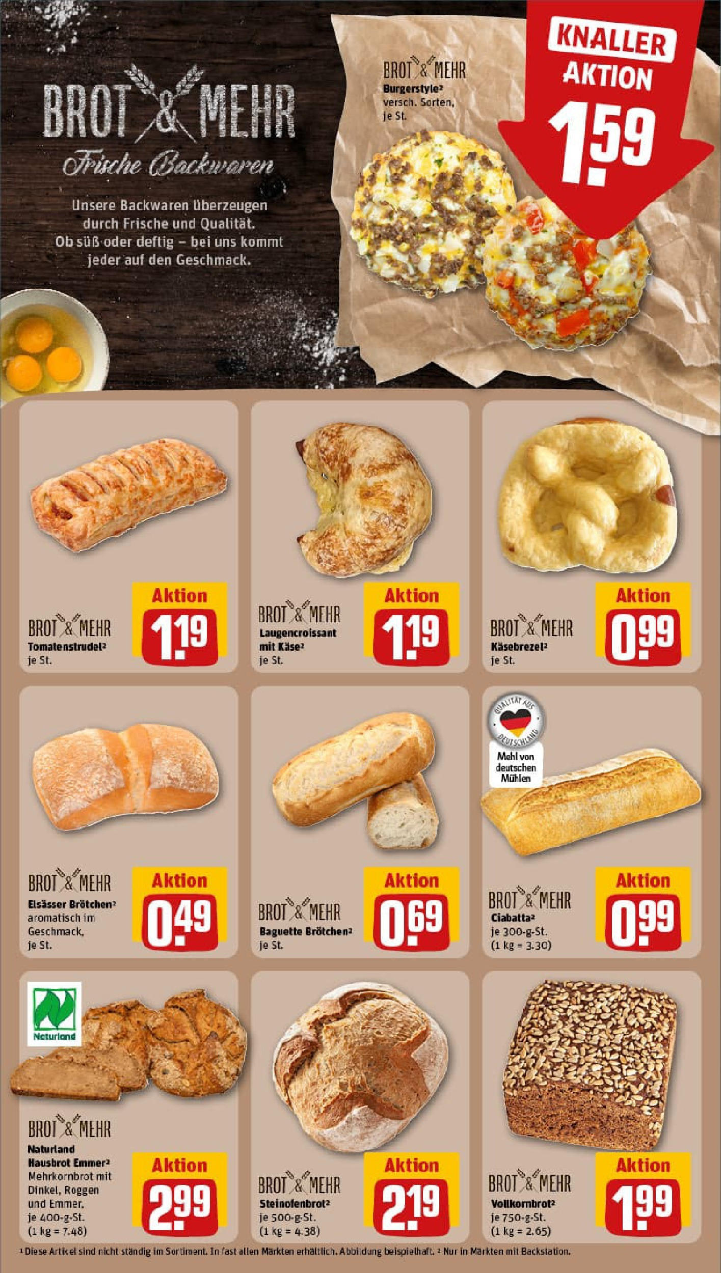 REWE Prospekt ab 06.07.2025 zum Blättern » Angebote | Seite: 17 | Produkte: Käse, Vollkornbrot, Baguette, Brot