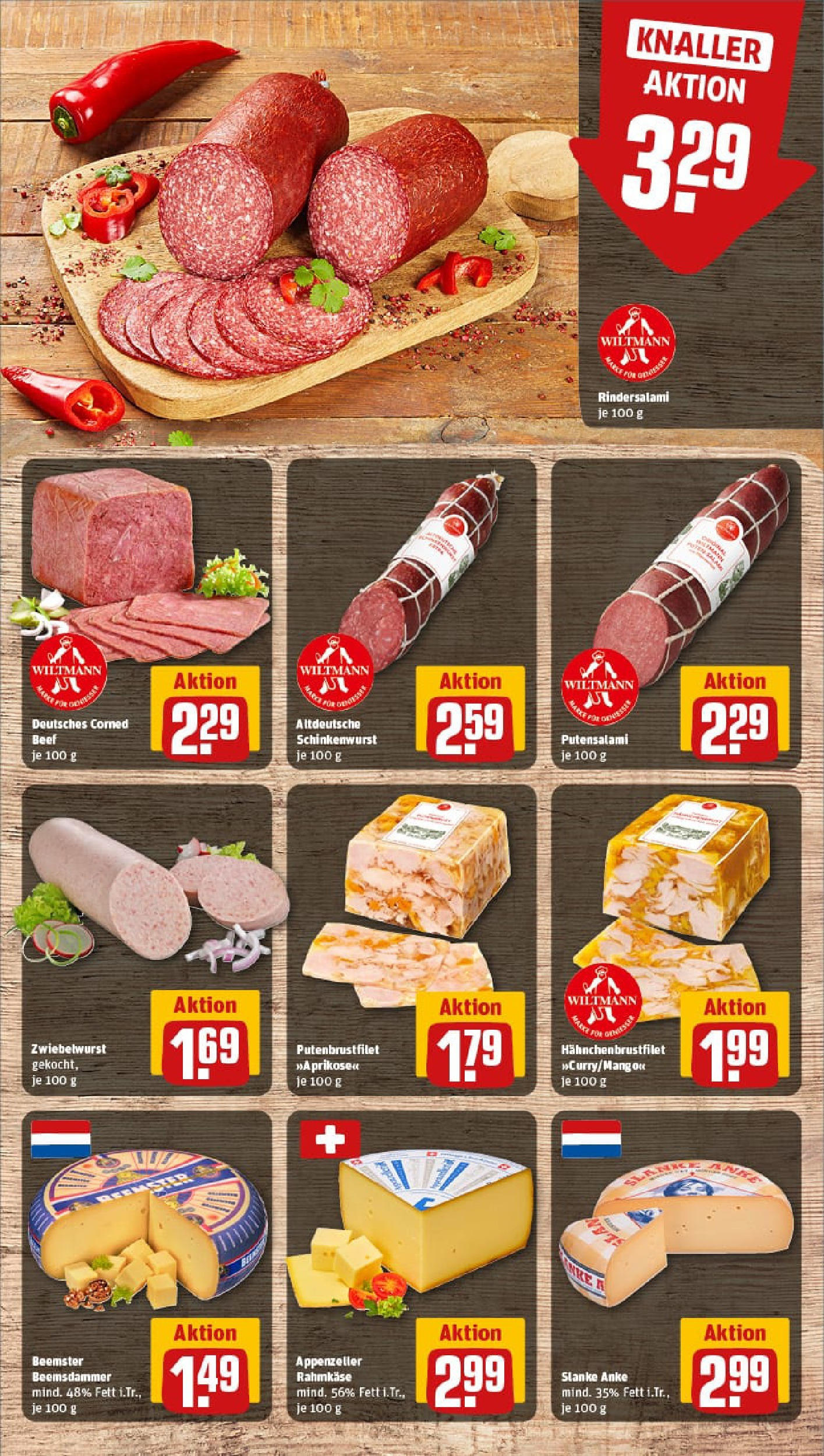 REWE Prospekt ab 06.07.2025 zum Blättern » Angebote | Seite: 9 | Produkte: Salami