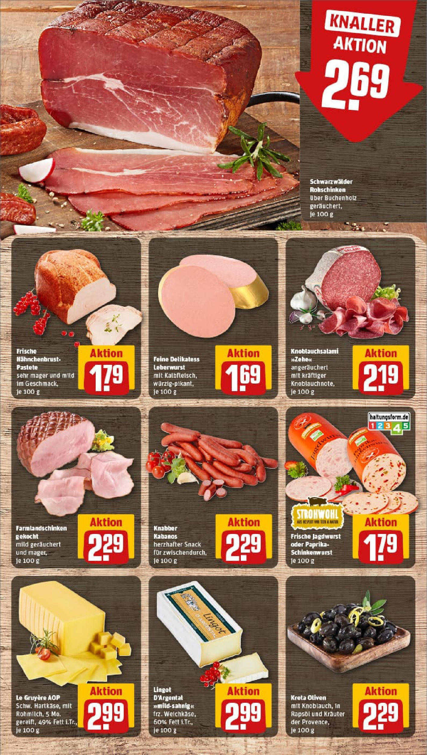 REWE Prospekt ab 06.07.2025 zum Blättern » Angebote | Seite: 9 | Produkte: Rapsöl, Paprika, Salami, Hahnchenbrust