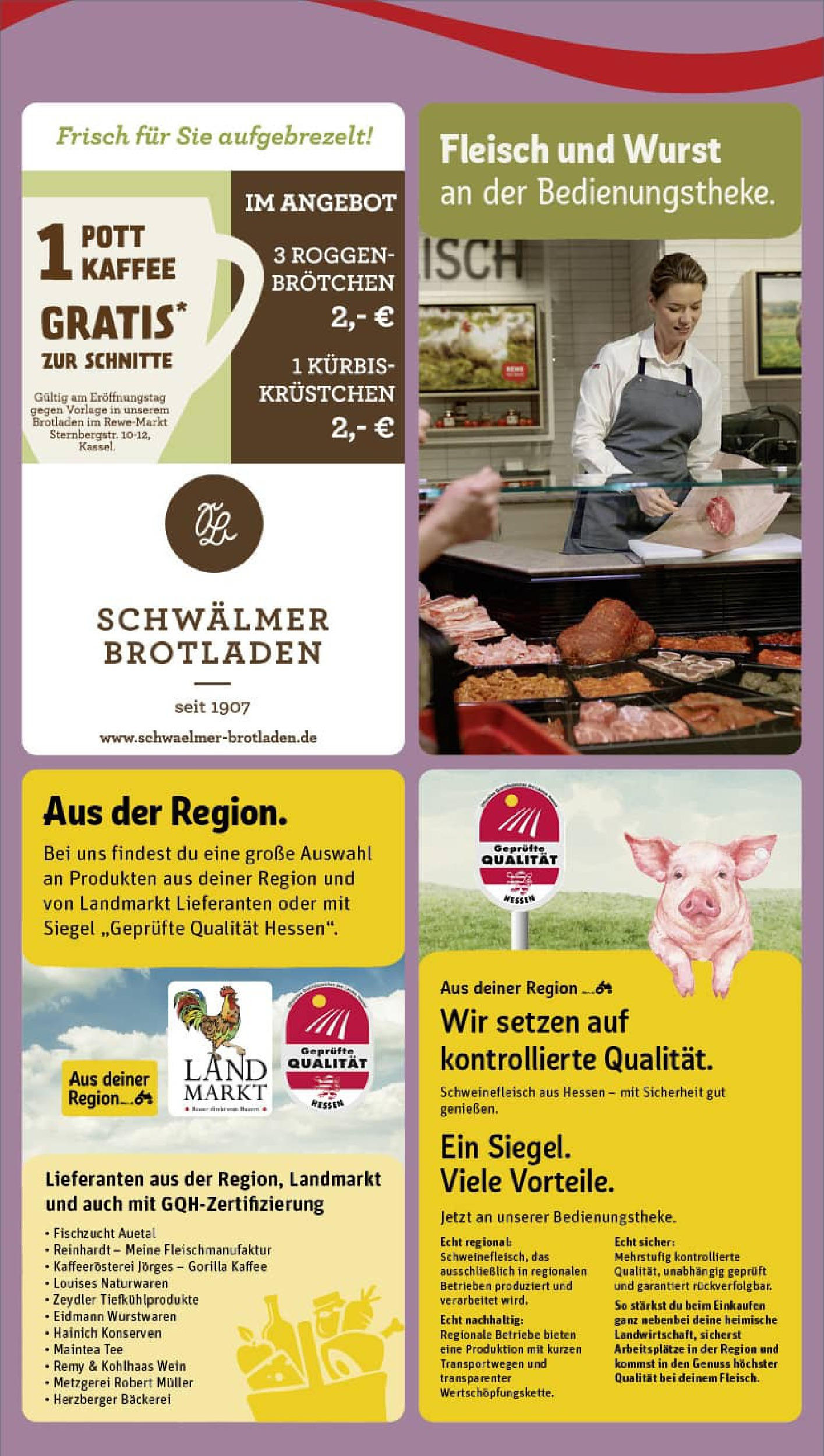 REWE Prospekt ab 06.07.2025 zum Blättern » Angebote | Seite: 3 | Produkte: Kaffee, Kürbis, Wein, Schweinefleisch