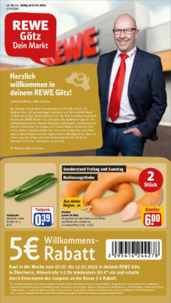 Rewe prospekt Ueberherrn	 gültig ab dem 06.07.2025