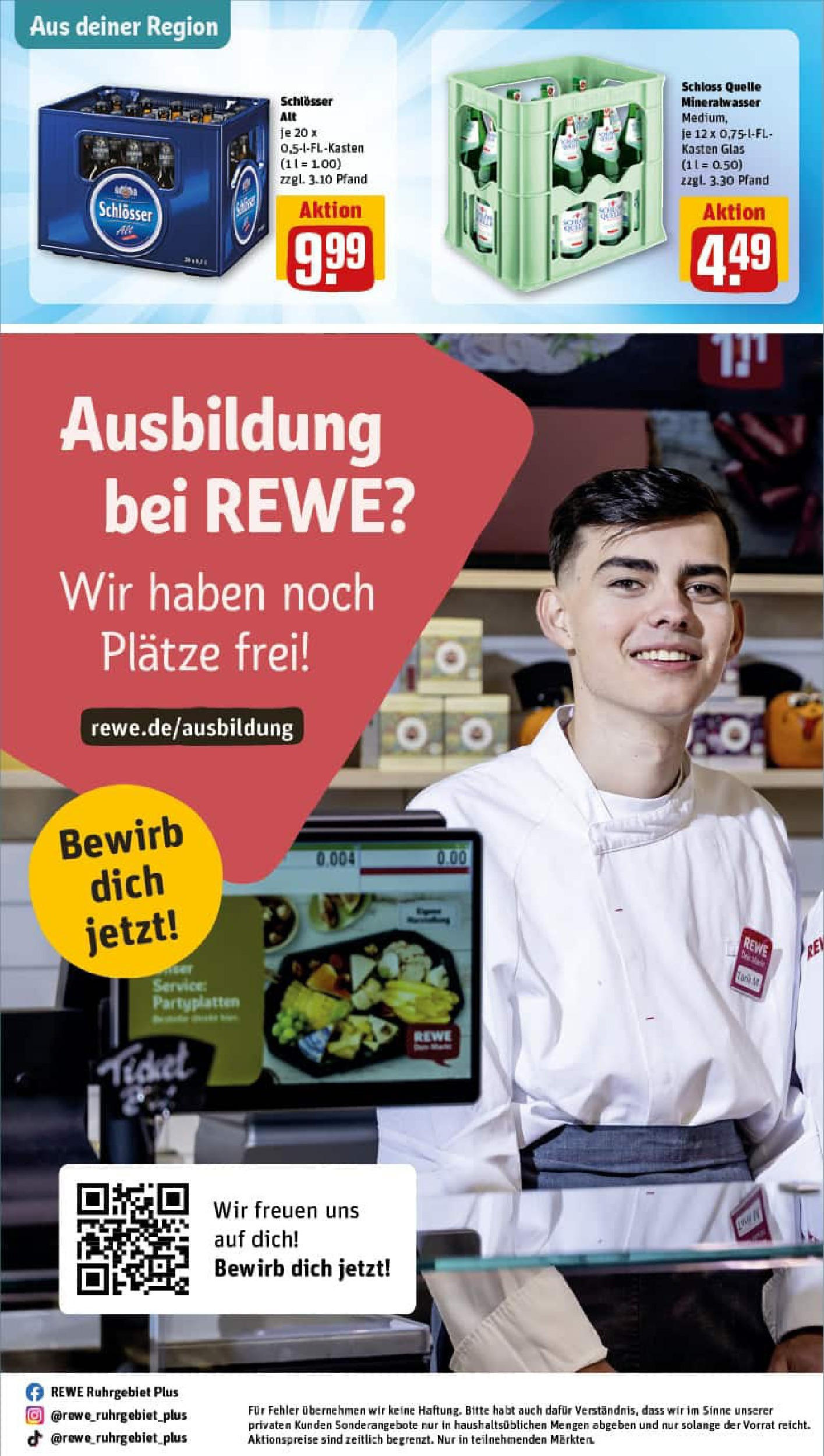 REWE Prospekt ab 06.07.2025 zum Blättern » Angebote | Seite: 28 | Produkte: Mineralwasser