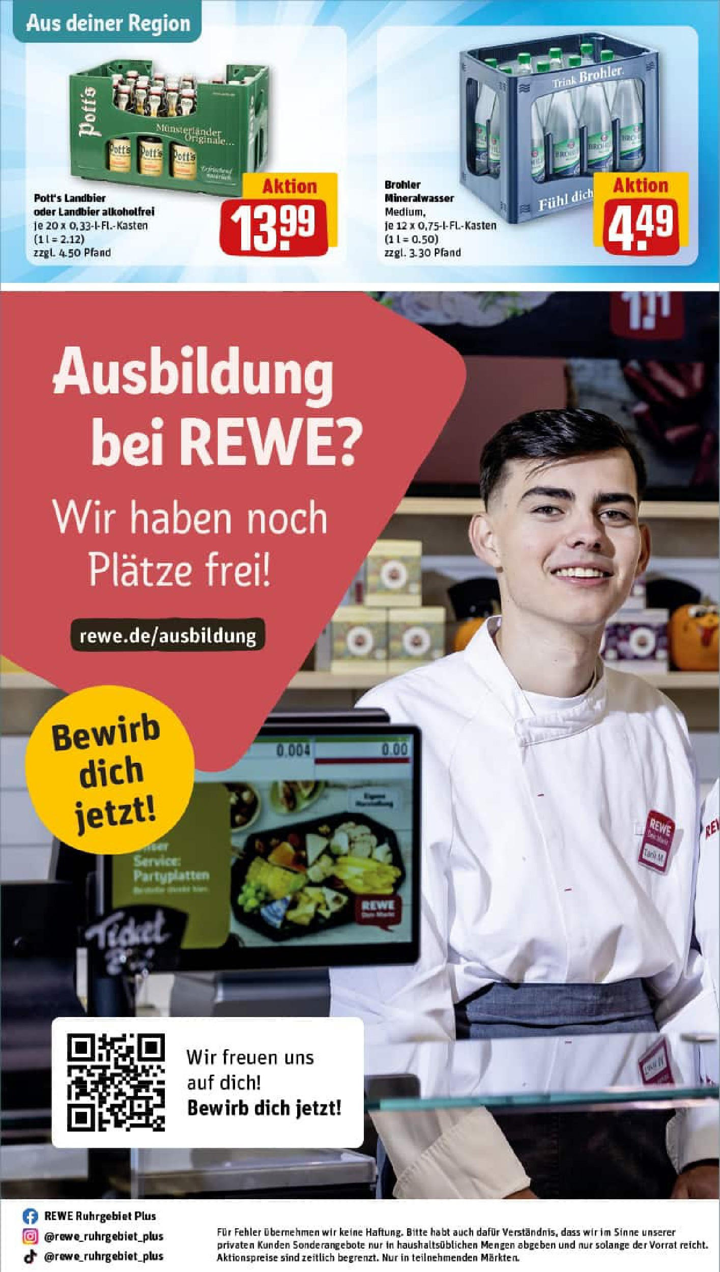 REWE Prospekt ab 06.07.2025 zum Blättern » Angebote | Seite: 31 | Produkte: Mineralwasser