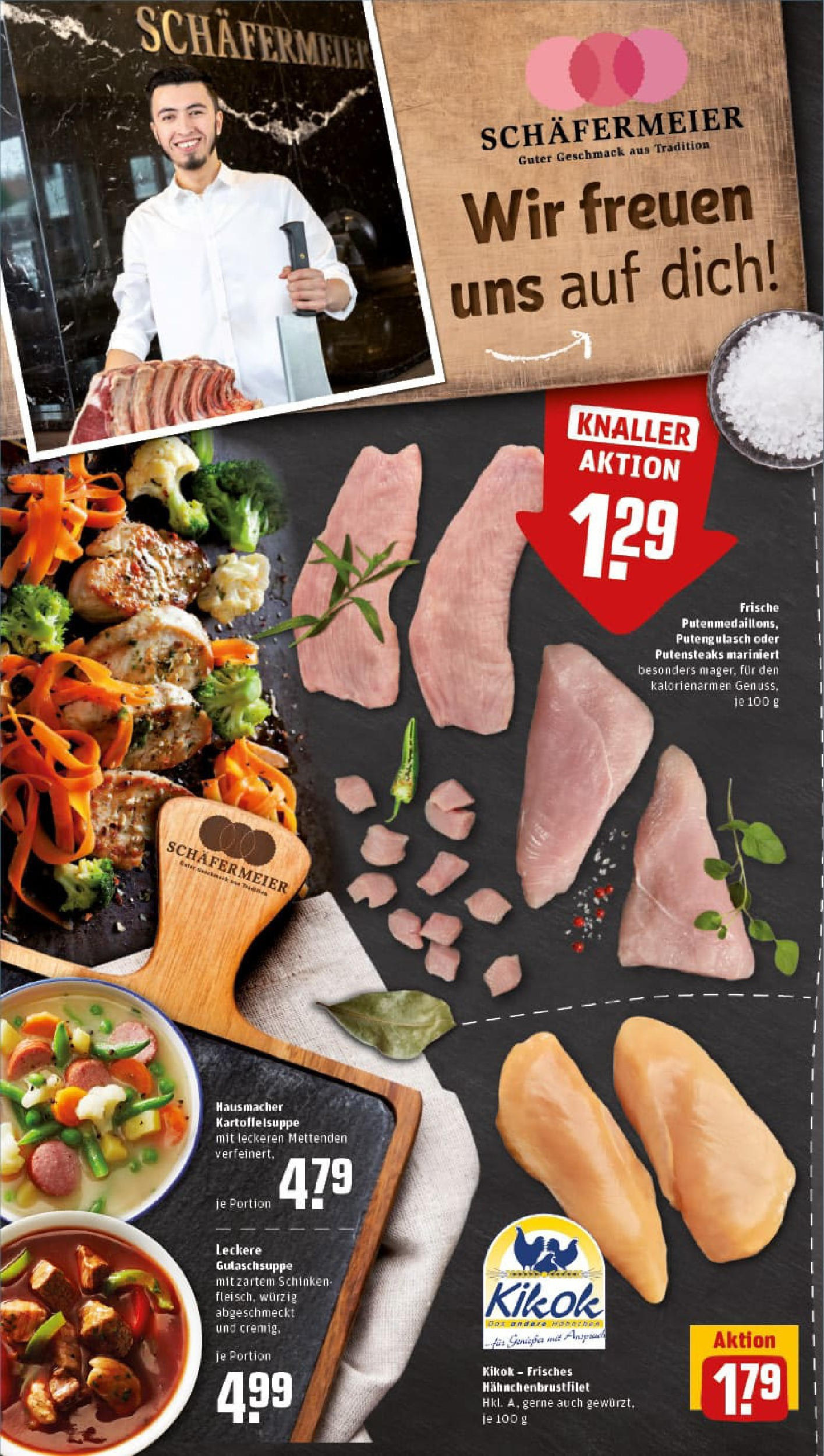 REWE Prospekt ab 06.07.2025 zum Blättern » Angebote | Seite: 6 | Produkte: Schinken