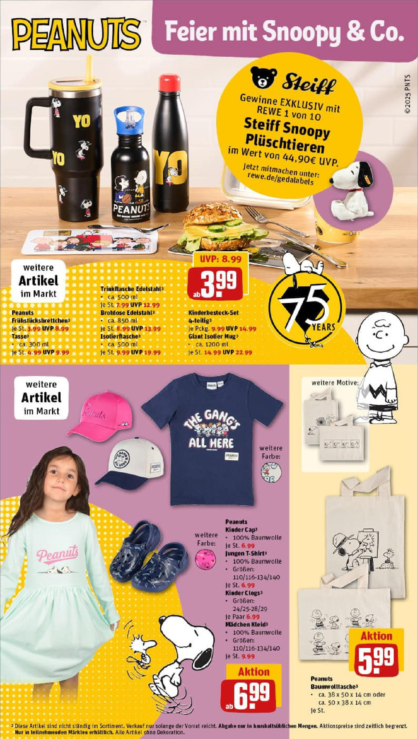 REWE Prospekt ab 06.07.2025 zum Blättern » Angebote | Seite: 32 | Produkte: T-Shirt, Kleid
