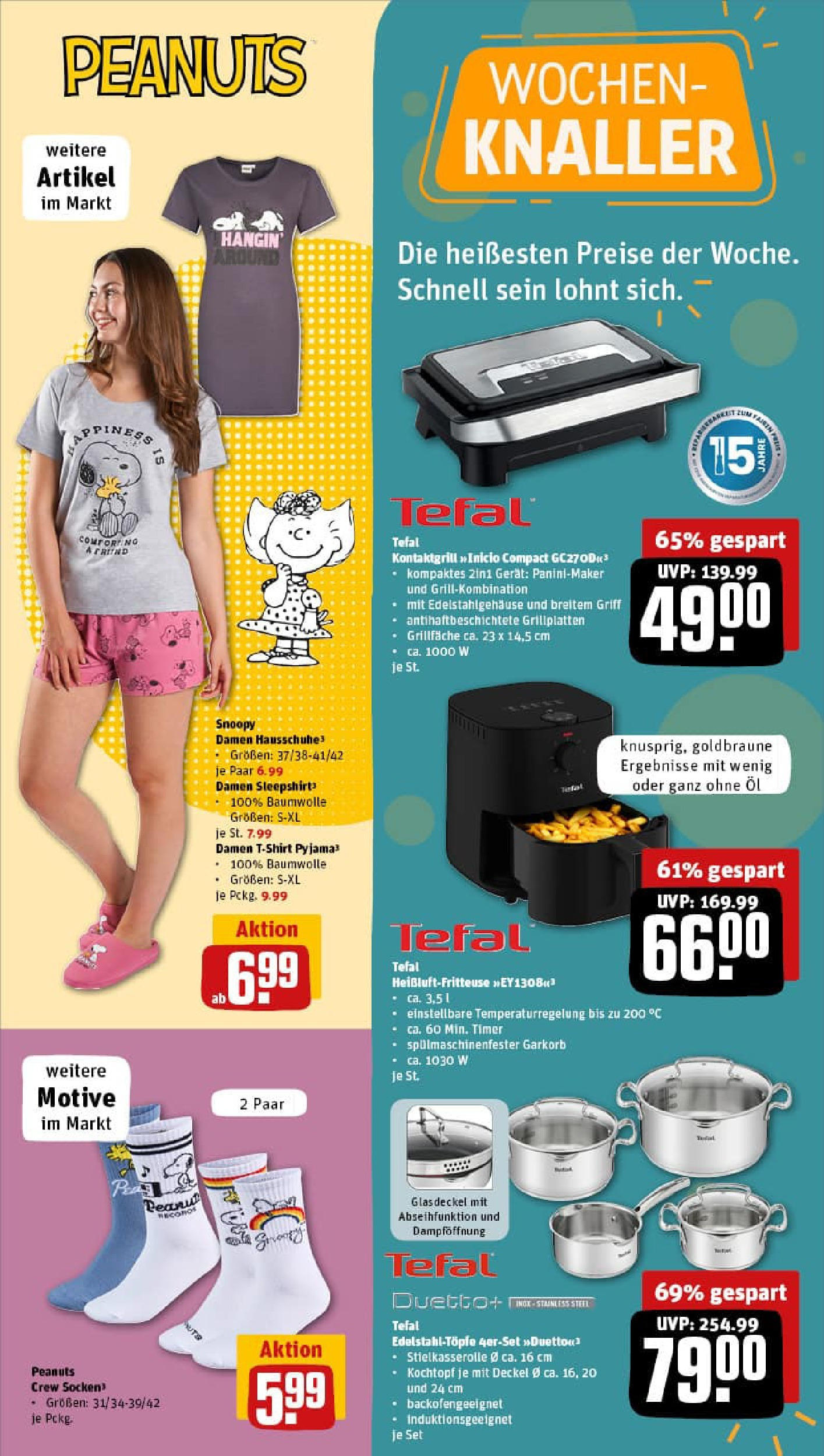 REWE Prospekt ab 06.07.2025 zum Blättern » Angebote | Seite: 33 | Produkte: Grill, T-Shirt, Öl, Socken