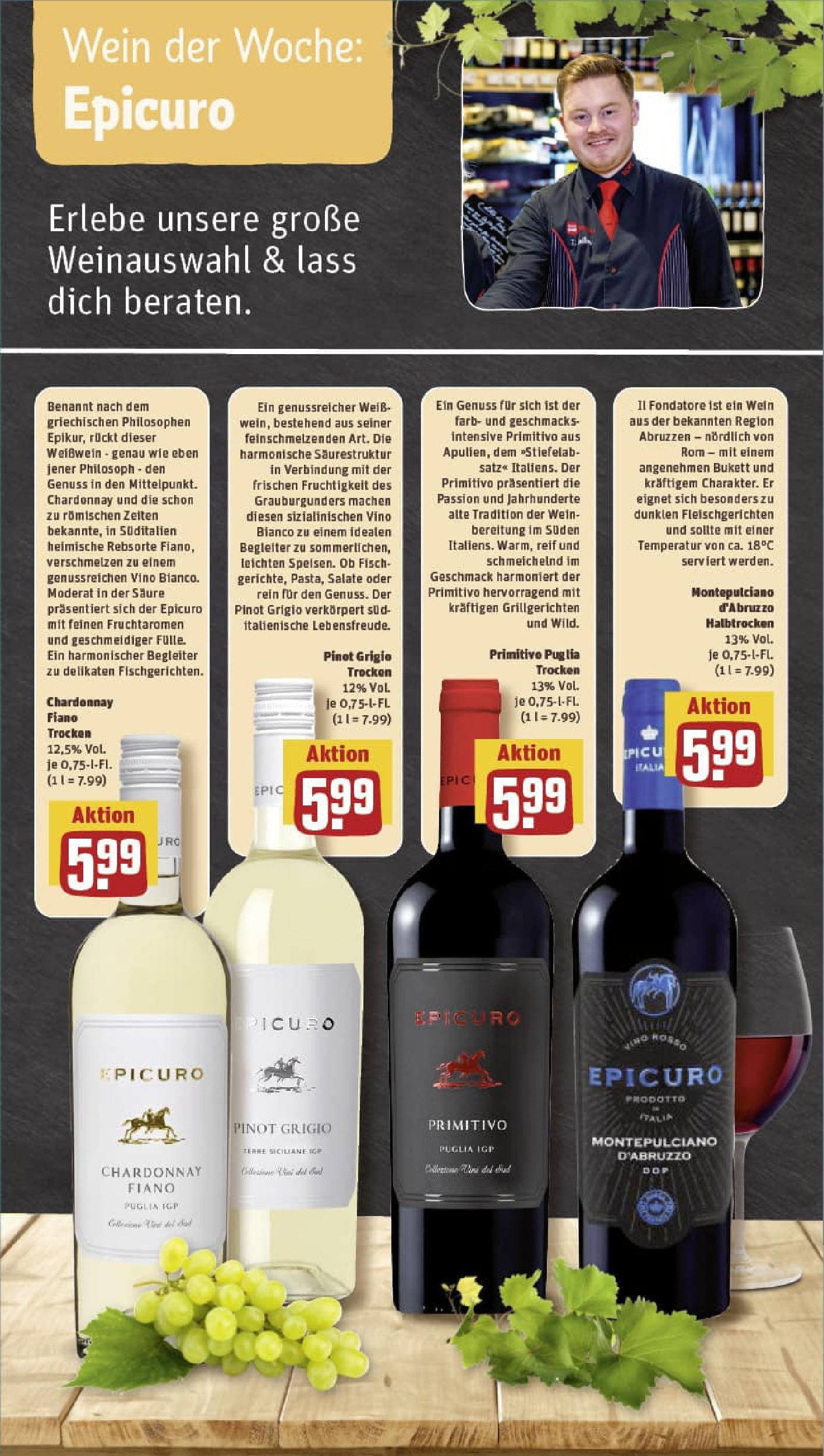 REWE Prospekt ab 06.07.2025 zum Blättern » Angebote | Seite: 32 | Produkte: Weißwein, Fisch, Wein