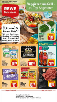 Rewe prospekt Münster	 gültig ab dem 06.07.2025