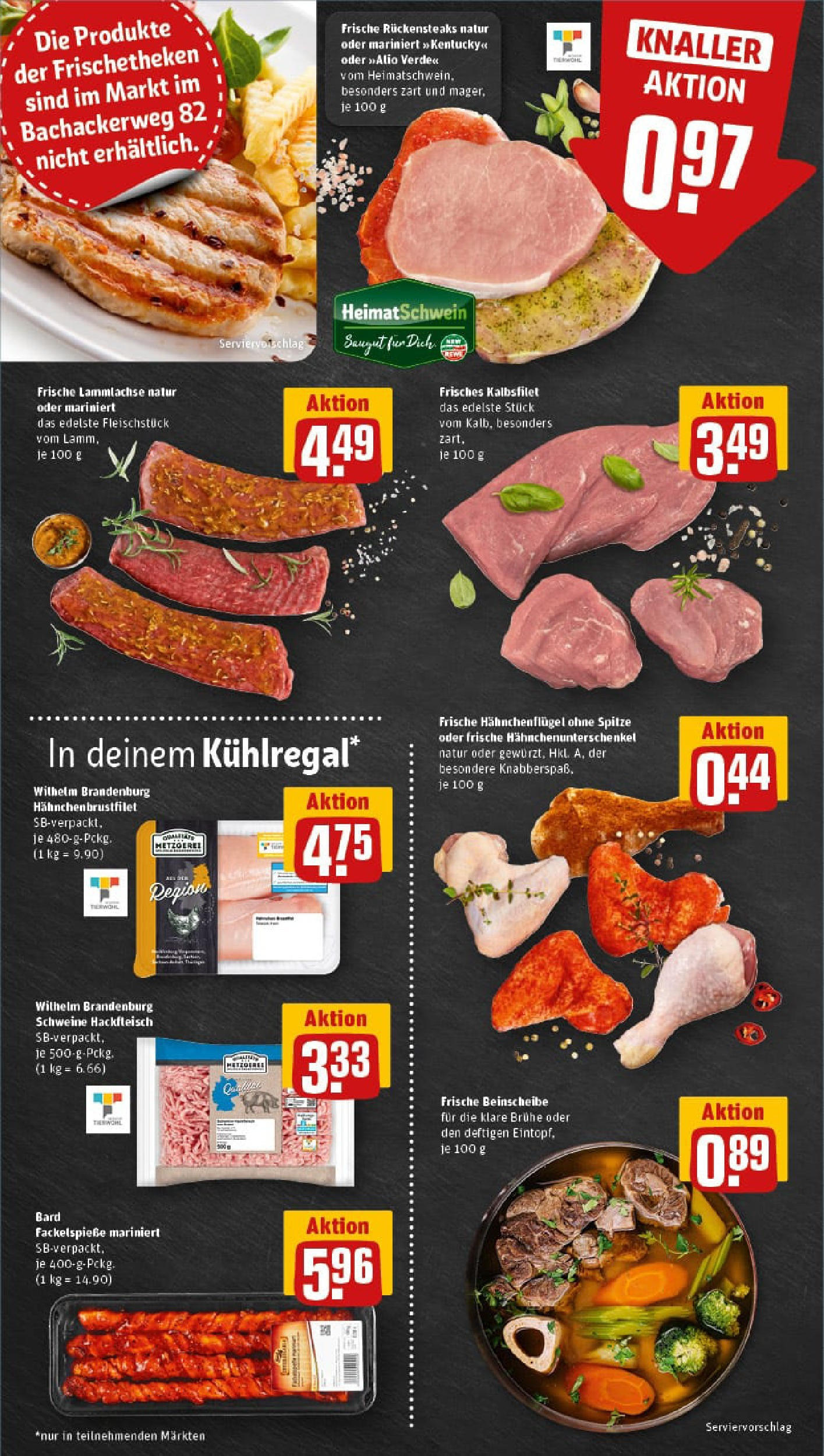 REWE Prospekt ab 06.07.2025 zum Blättern » Angebote | Seite: 6 | Produkte: Steak, Hackfleisch